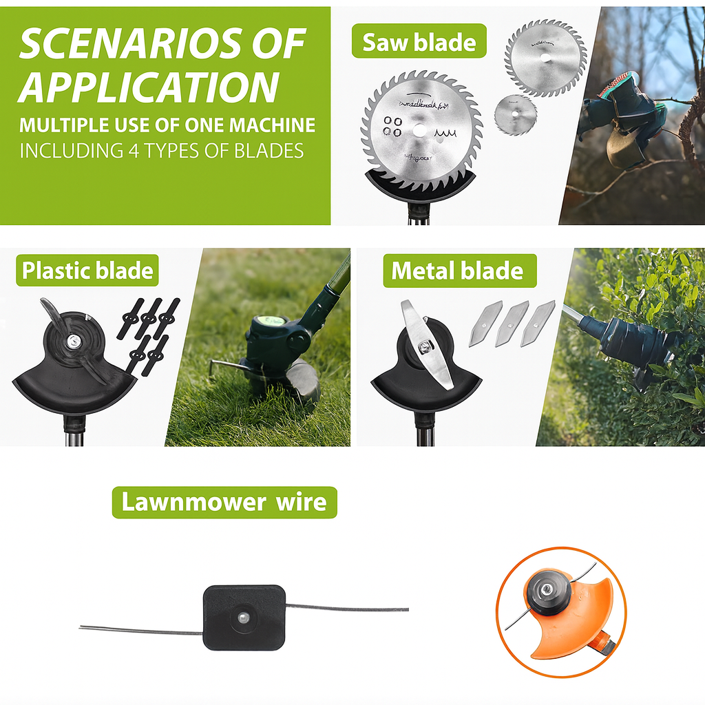 CORDLESS BRUSH CUTTER